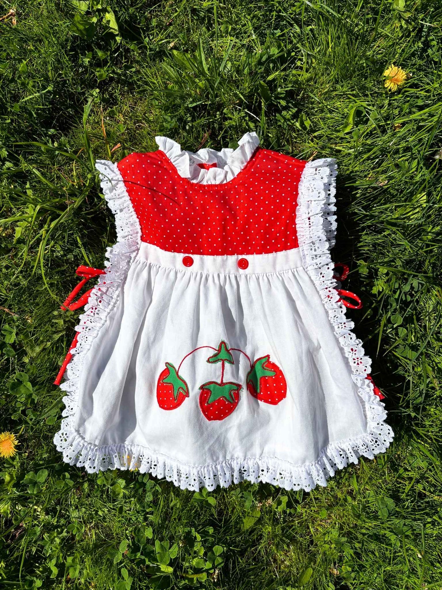 Strawberry Two Piece Age 2-3 Years