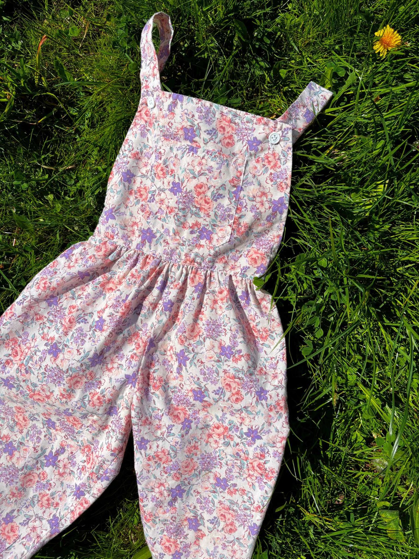 Flower Playsuit Age 18 Months