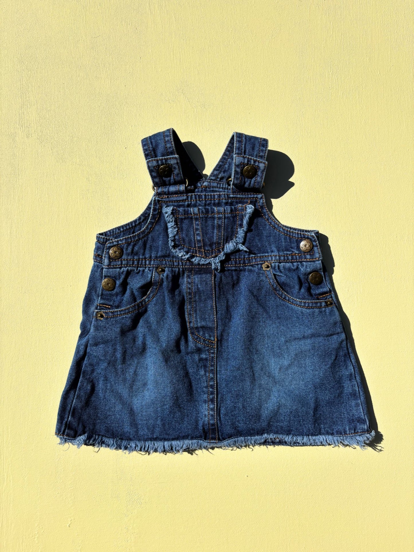 Baby Denim Dress Age 1-3 Months