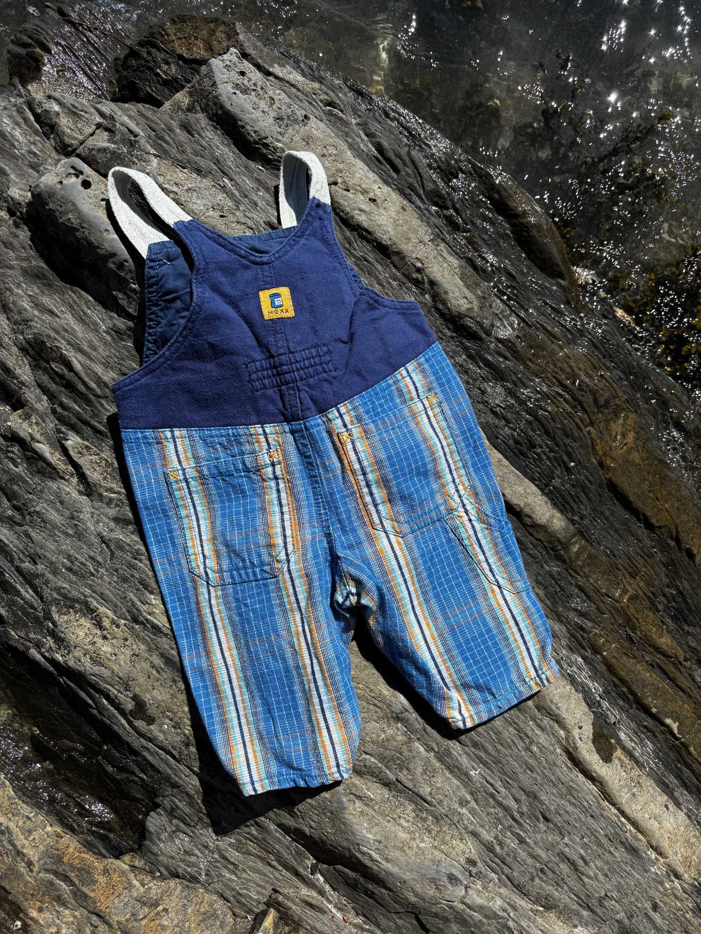 Denim Overalls Age 3-6 Months