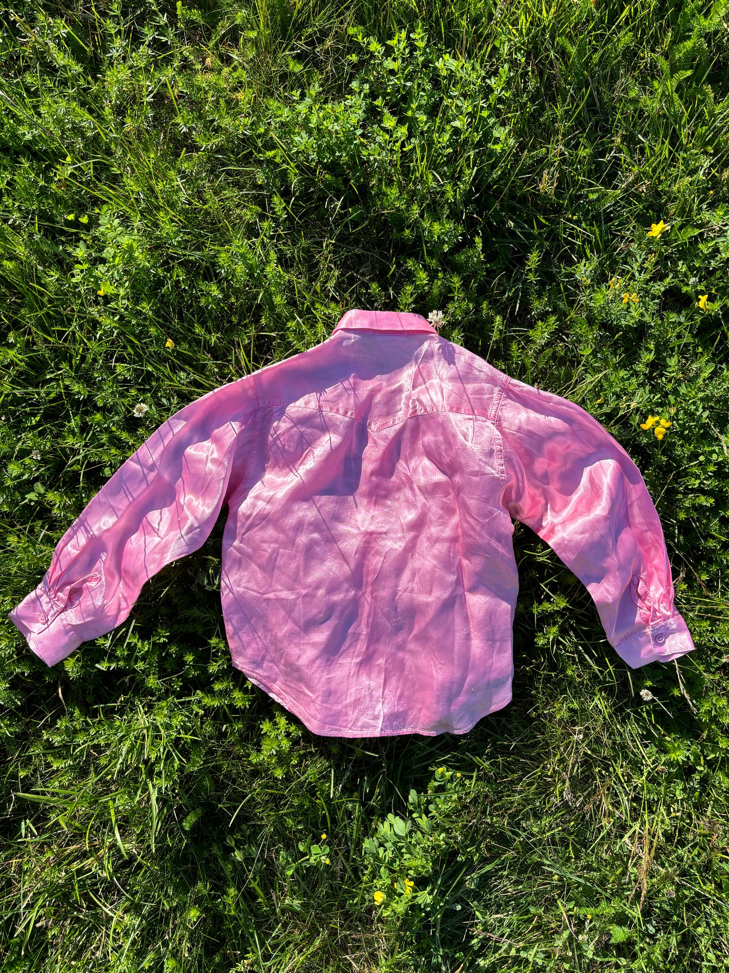 Pink Western Shirt Age 5-6 Years