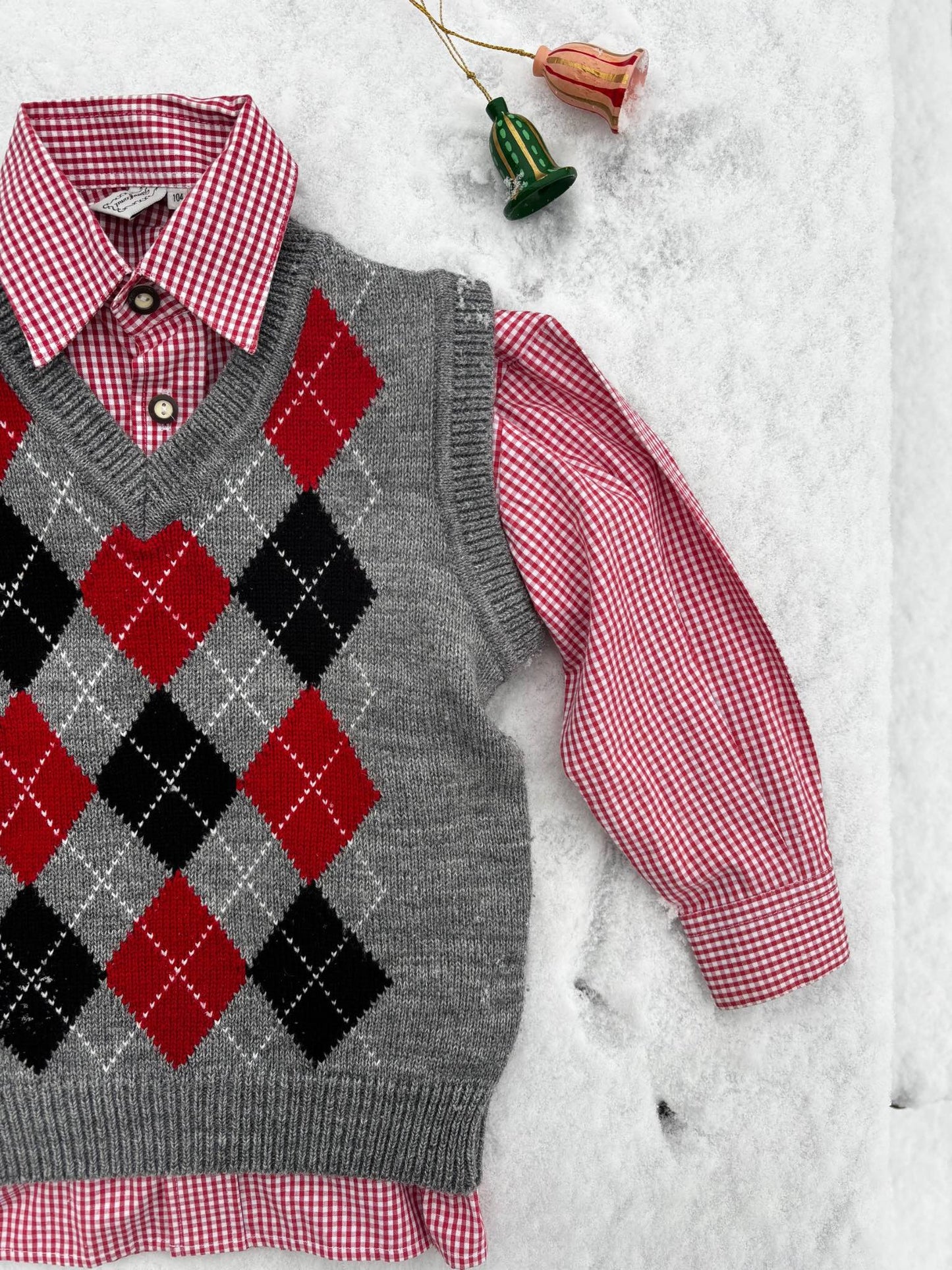 Gingham Cotton Shirt Age 4 Years