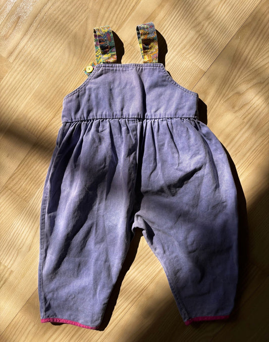Purple Pulcino Overalls Age 18 Months