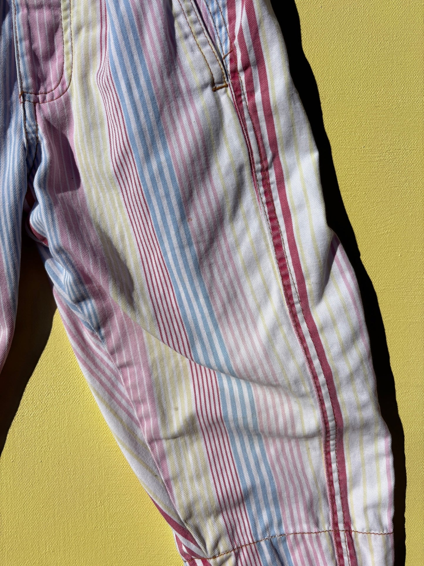 Striped Overalls Age 2-3 Years