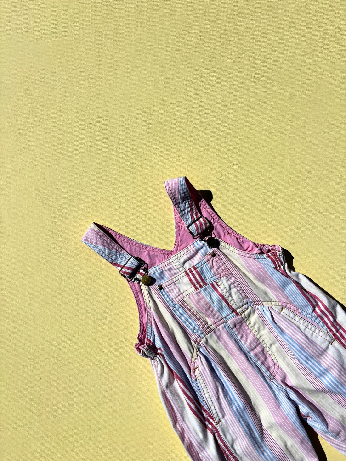 Striped Overalls Age 2-3 Years