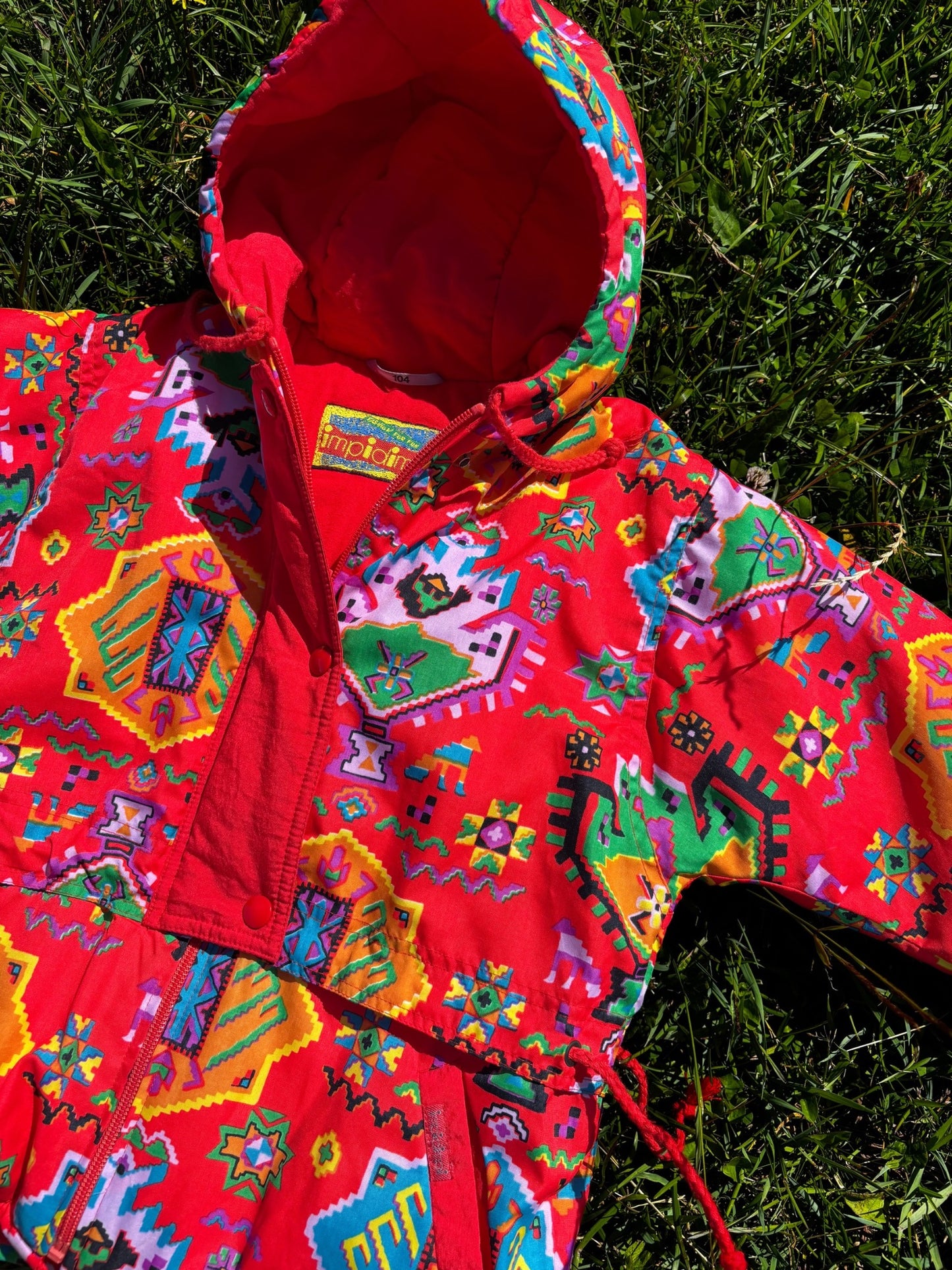 Aztec Puffer Age 4-6 Years