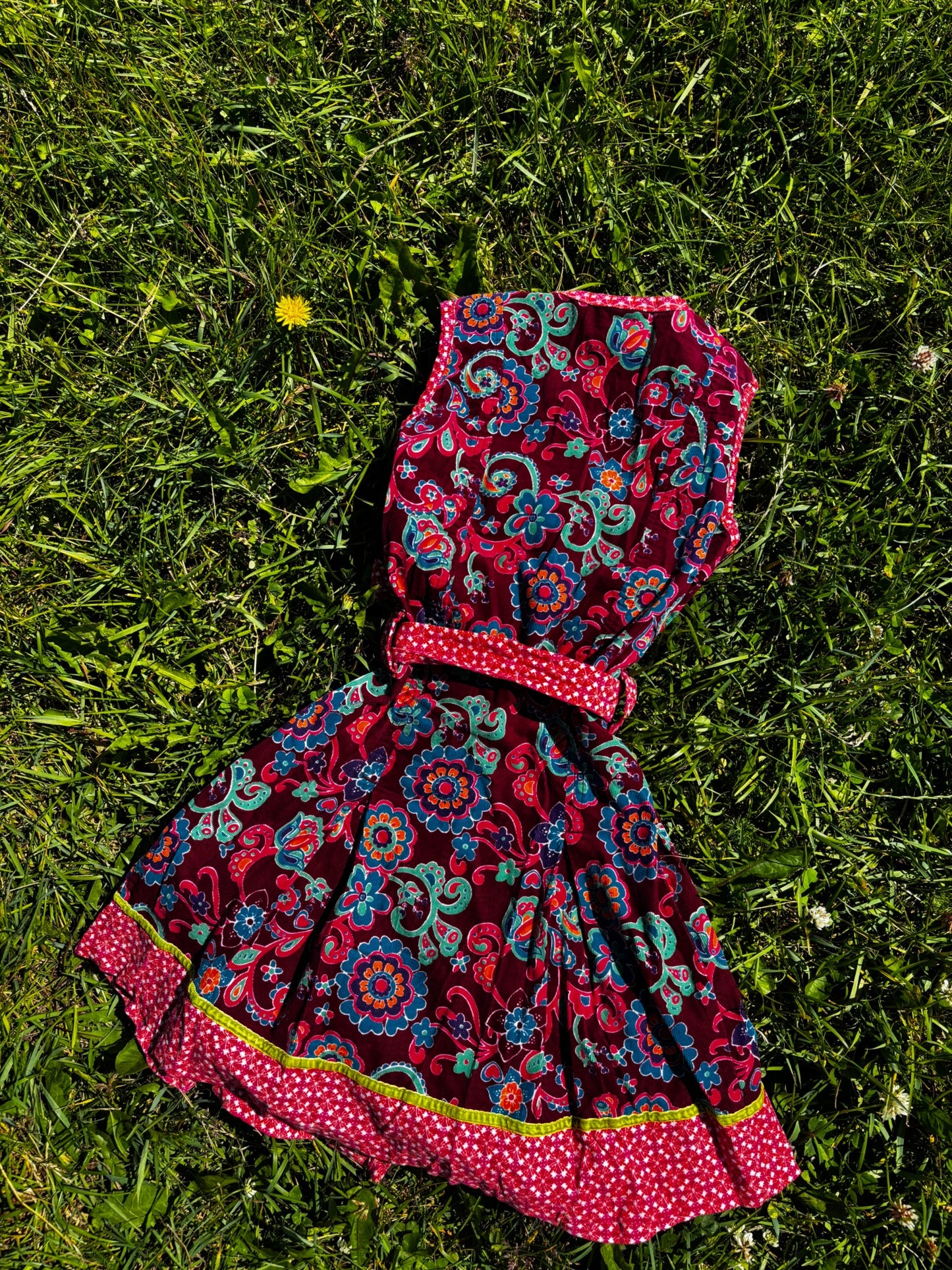 Flower Wrap Dress Age 8 Years