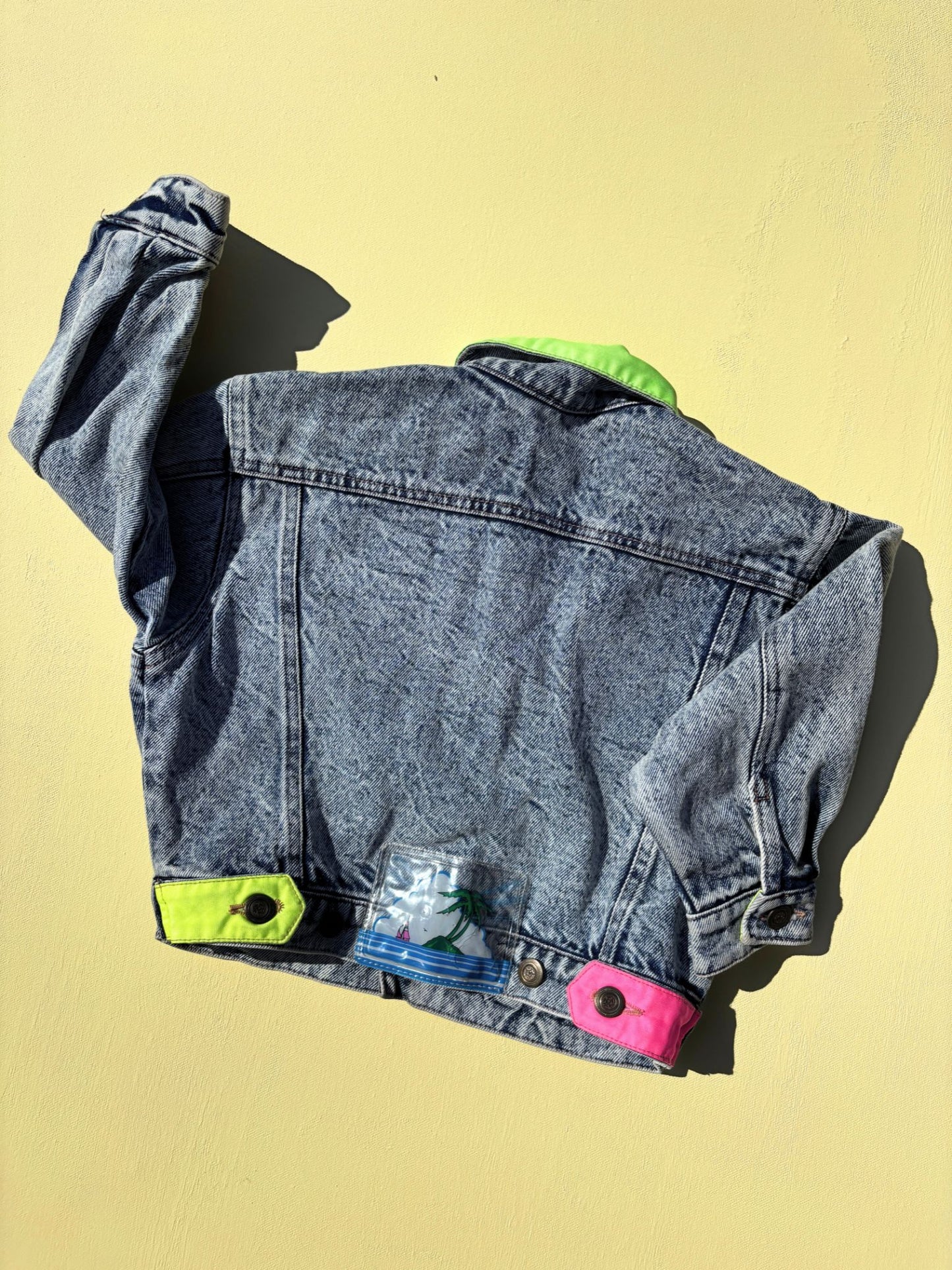 Acid Washed Denim Jacket Age 5 Years
