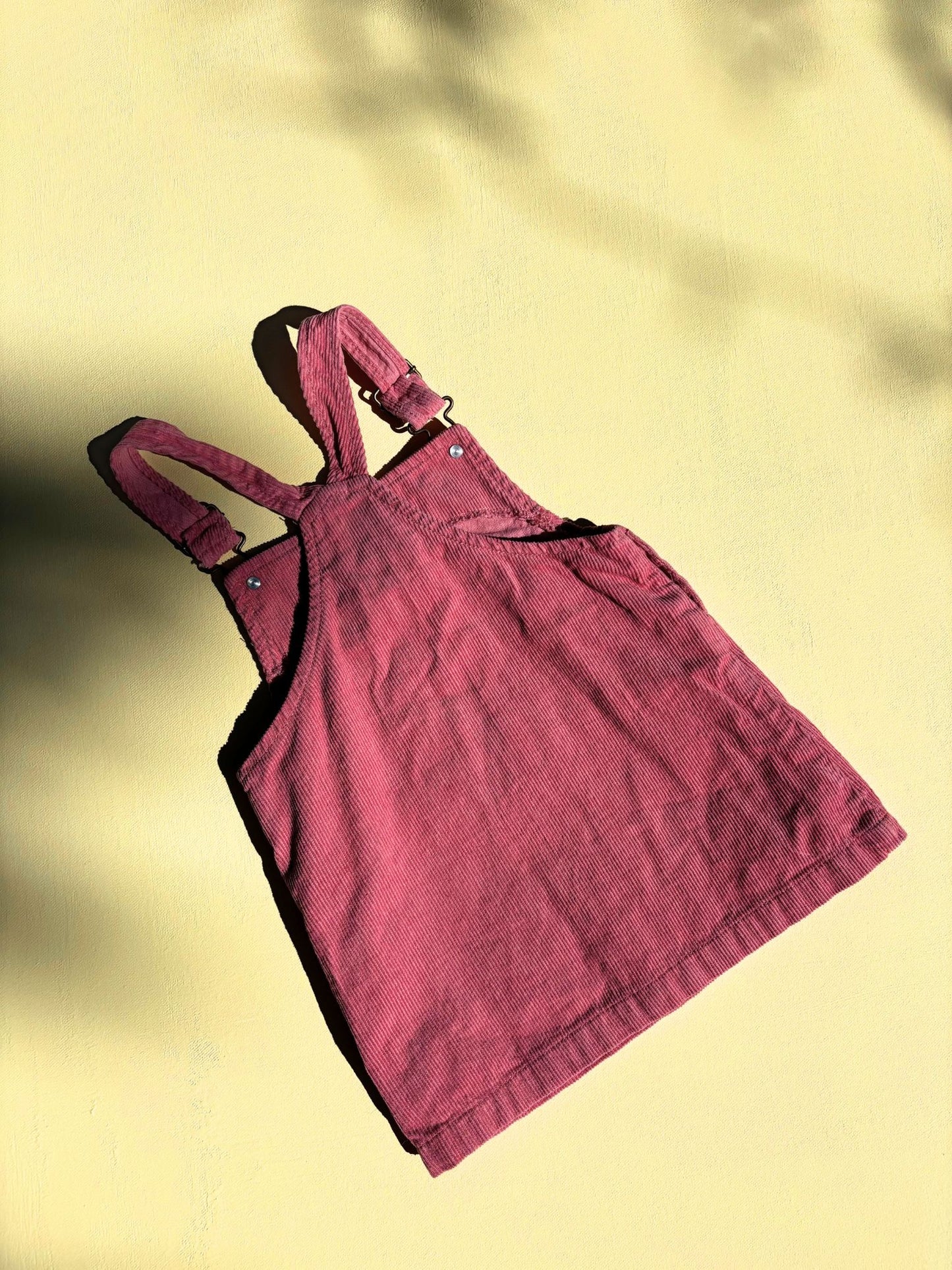 Pink Corduroy Dress Age 3-4 Years