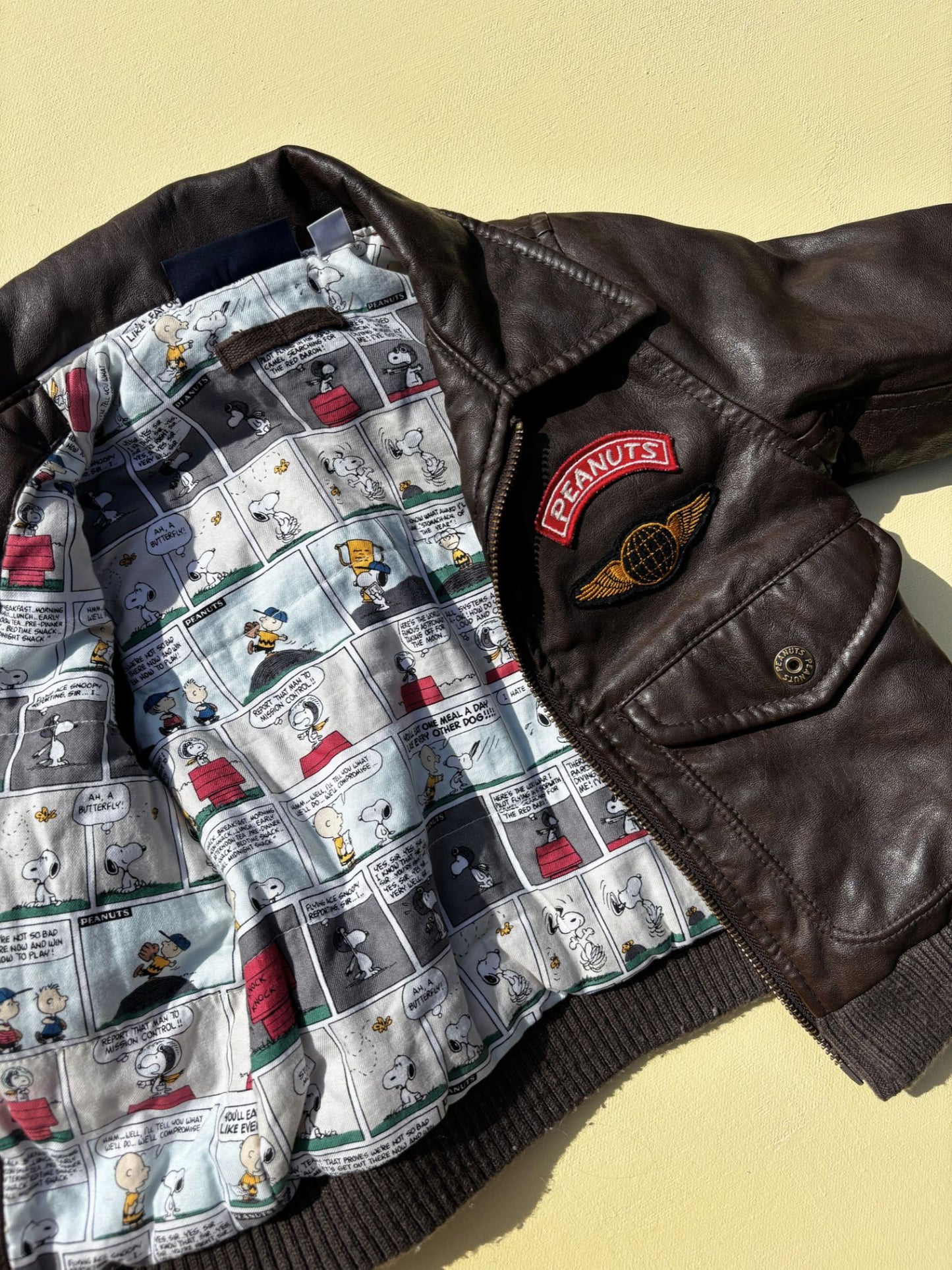 Peanuts Aviator Jacket Age 18-24 Months