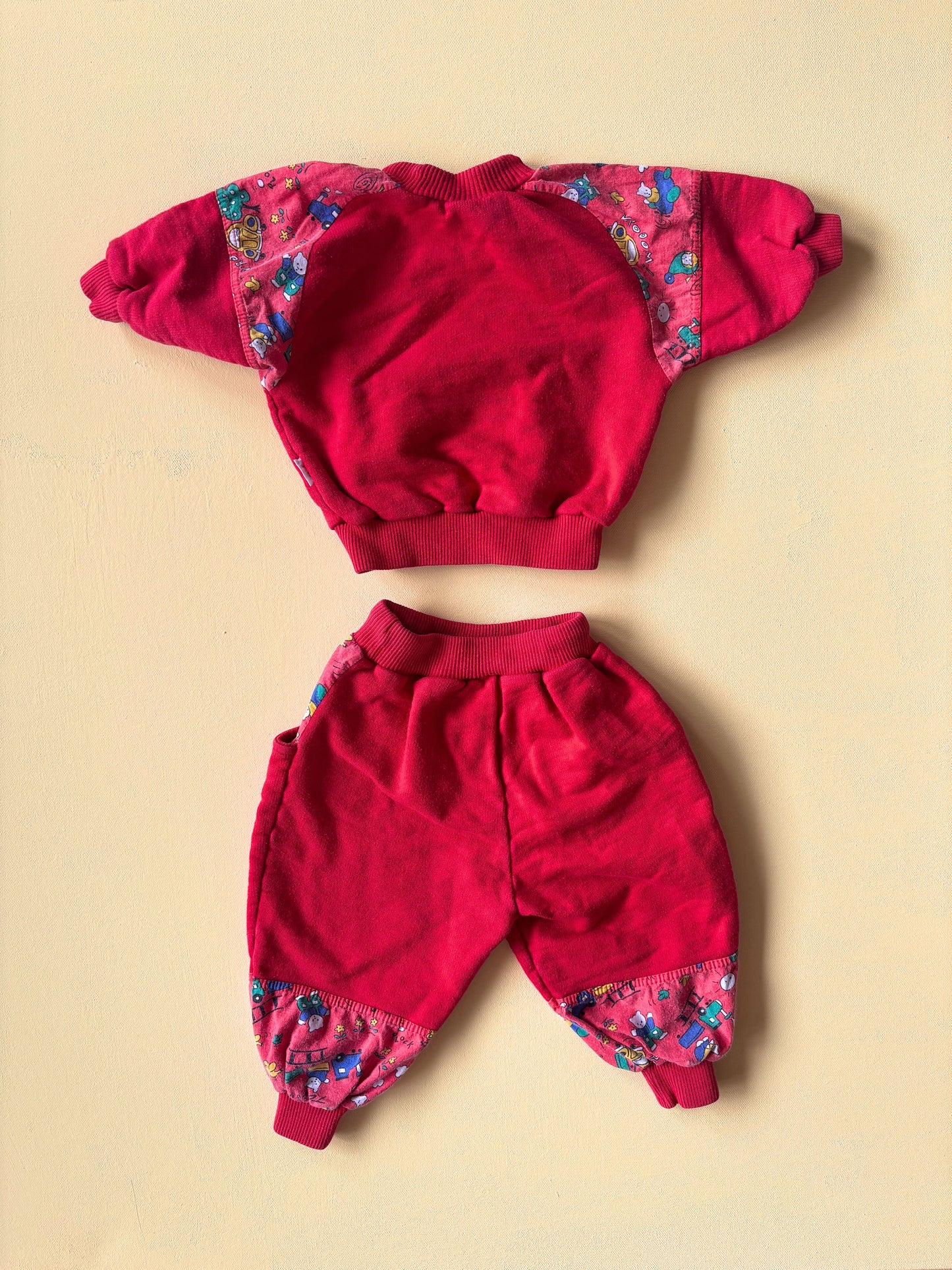 Red Two Piece Suit Age 6-10 Months