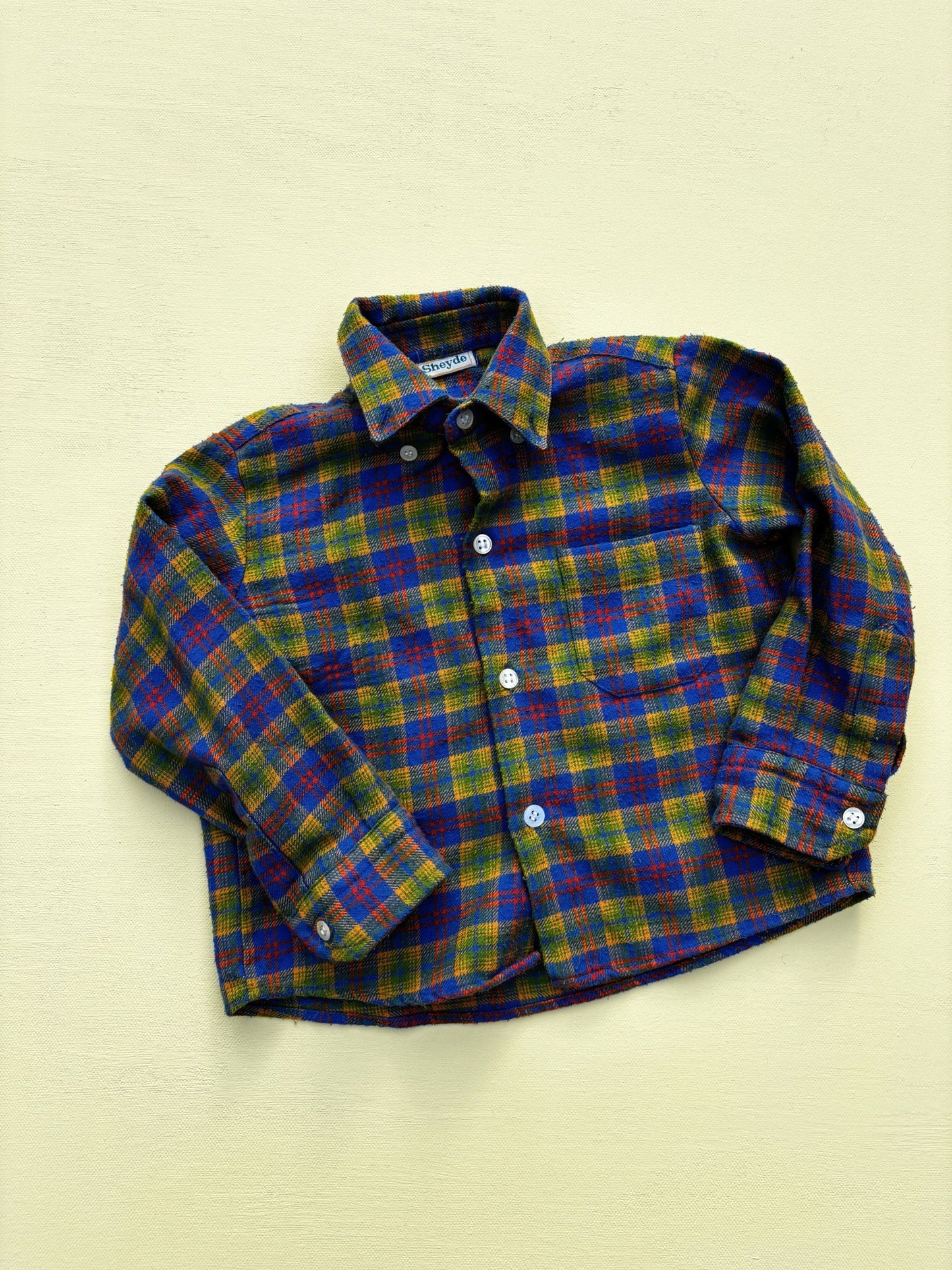 Flannel Shirt Age 2 Years