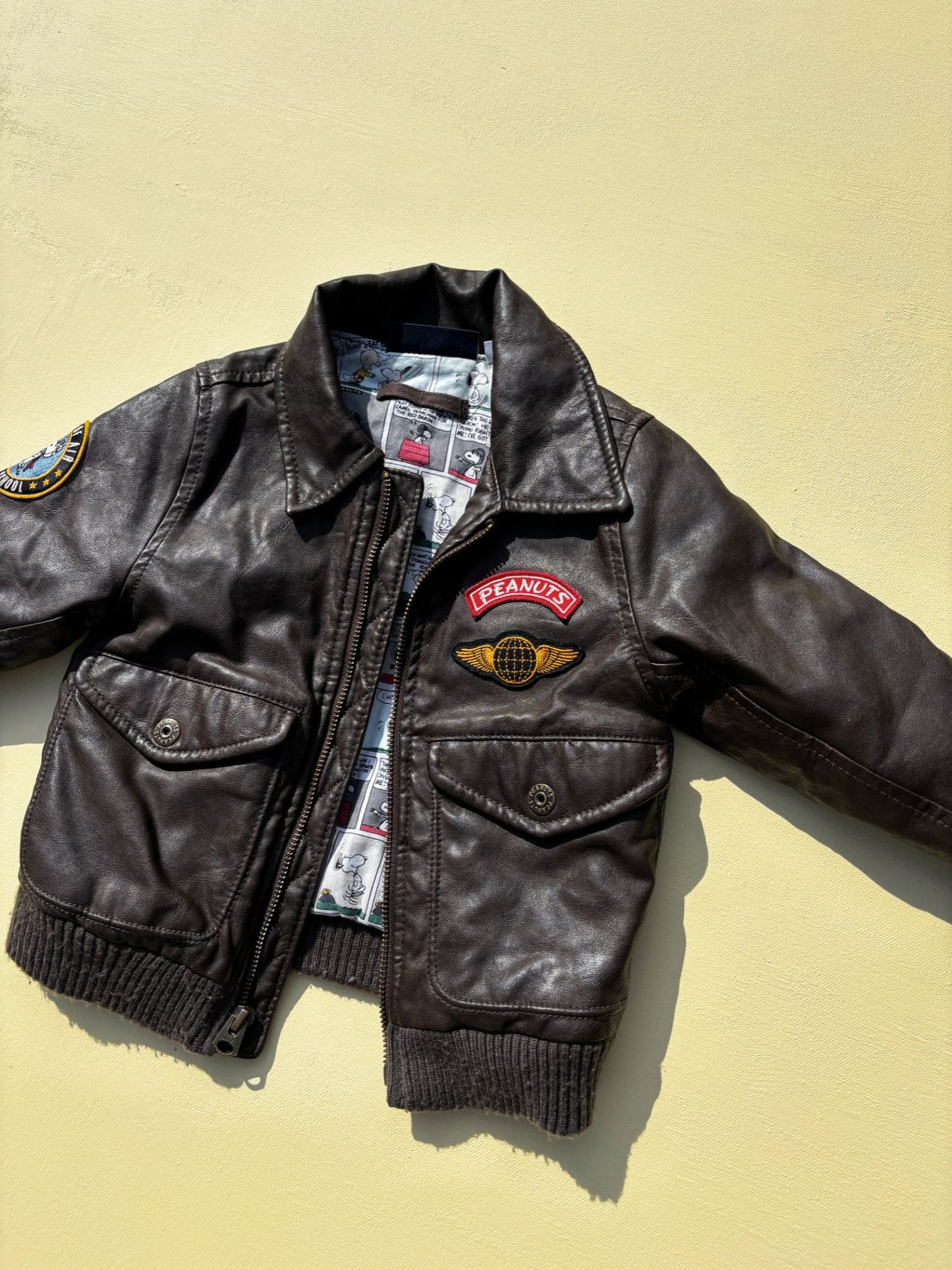 Peanuts Aviator Jacket Age 18-24 Months
