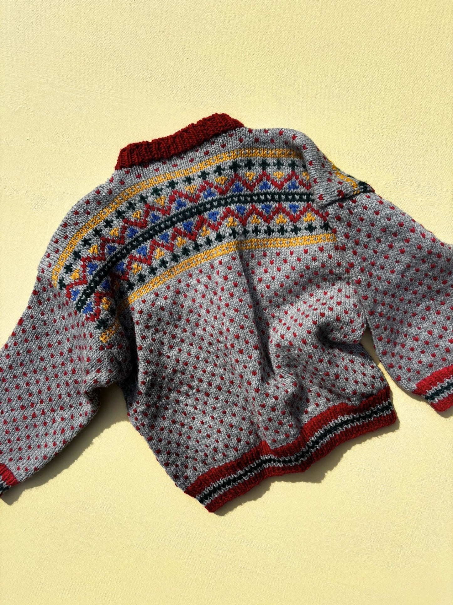 Knitted Cardigan Age 6-7 Years