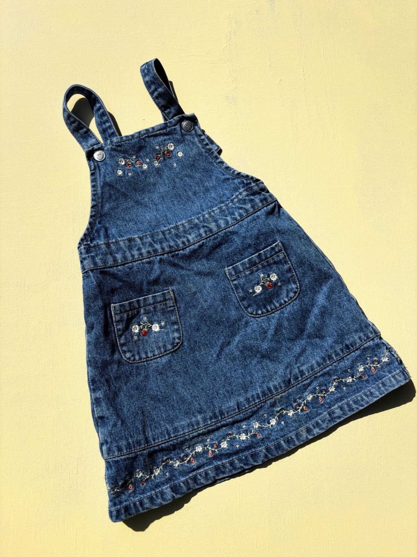 Dungaree Dress Age 2-3 Years