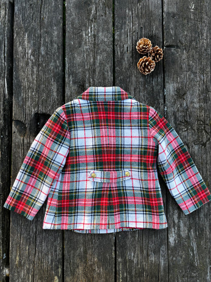 Tartan Coat Age 3 Years