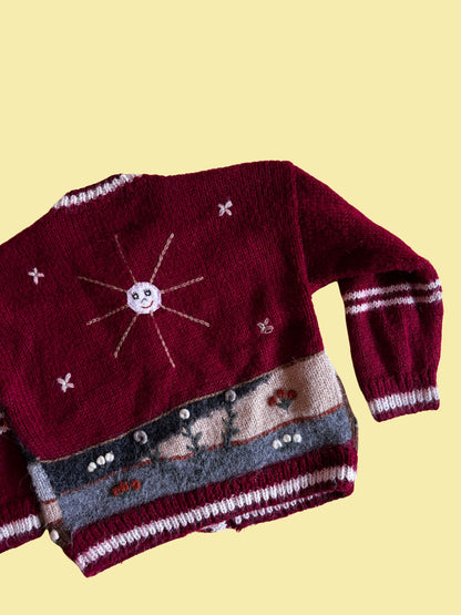 Wool Cardigan 4-5 Years