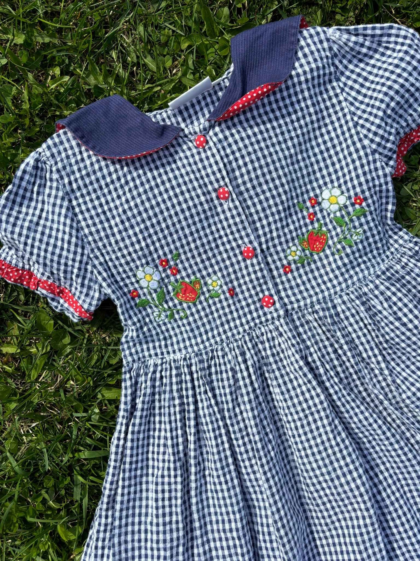 Strawberry Dress Age 6-7 Years