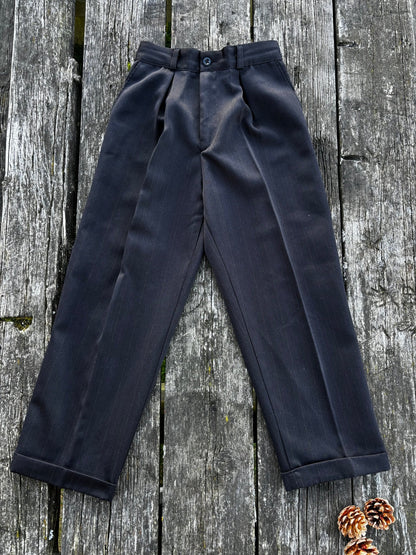 Grey Pinstripe Suit Age 7 Years