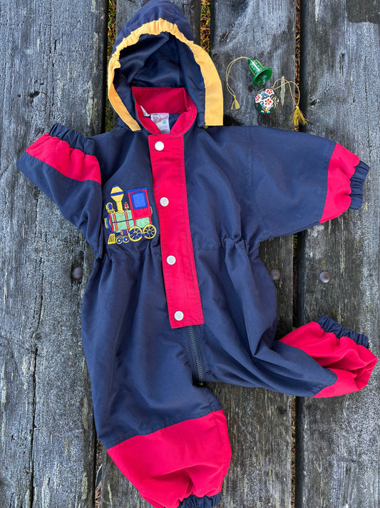 Locomotive Pram Suit Age 1 Year