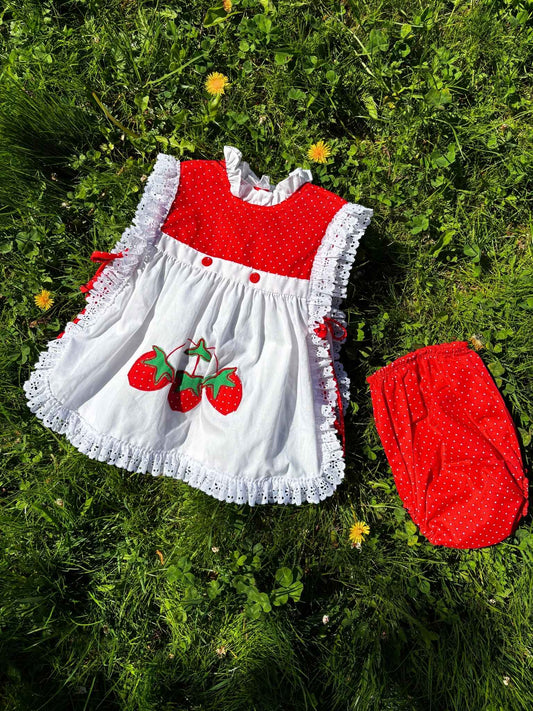 Strawberry Two Piece Age 2-3 Years