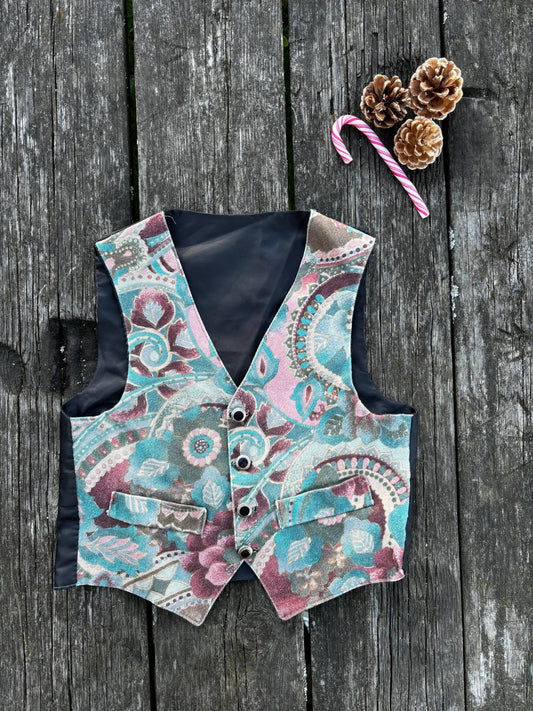 Flower Waistcoat Age 5-6 Years