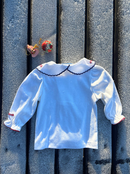 Christmas Blouse Age 6-9 Months
