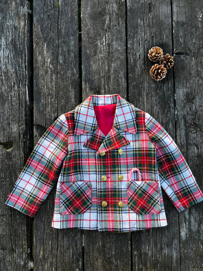 Tartan Coat Age 3 Years