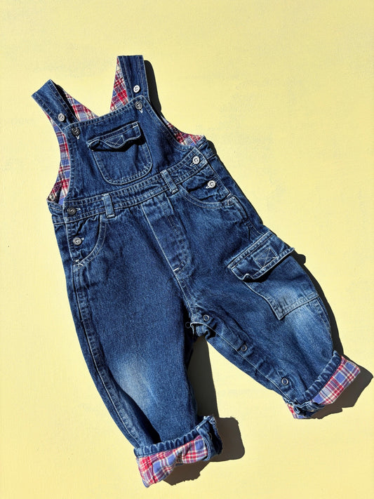 Denim Overalls Age 18-24 months