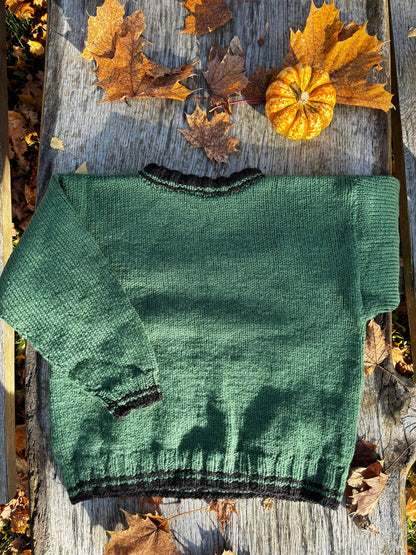 Knitted Horse Sweater Age 7-8 Years
