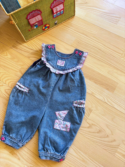 Baby Denim Overall Age 9-12 Months