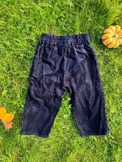 Blue Corduroy Trousers Age 2 Years