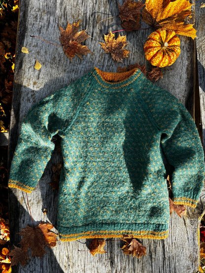 Green Wool Sweater