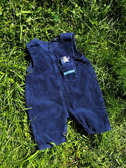 Blue Corduroy Overall Age 3-6 Months