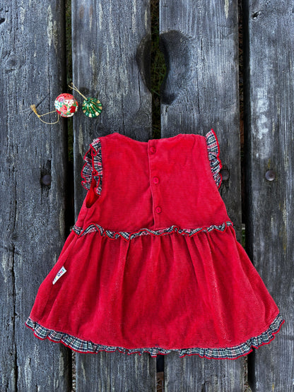 Goose Christmas Dress Age 9 Months