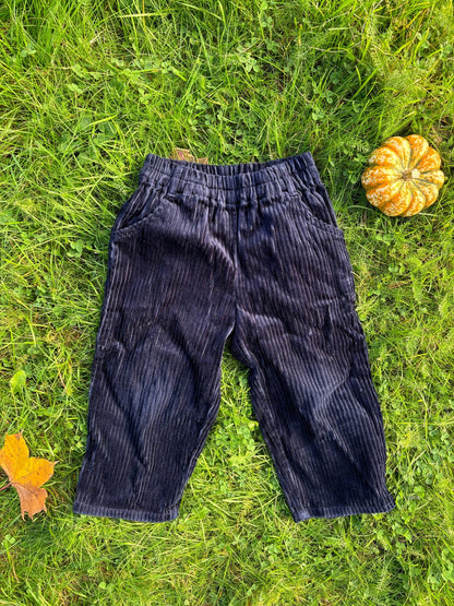 Blue Corduroy Trousers Age 2 Years