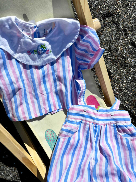 Pastel Two Piece  Age 6 Months