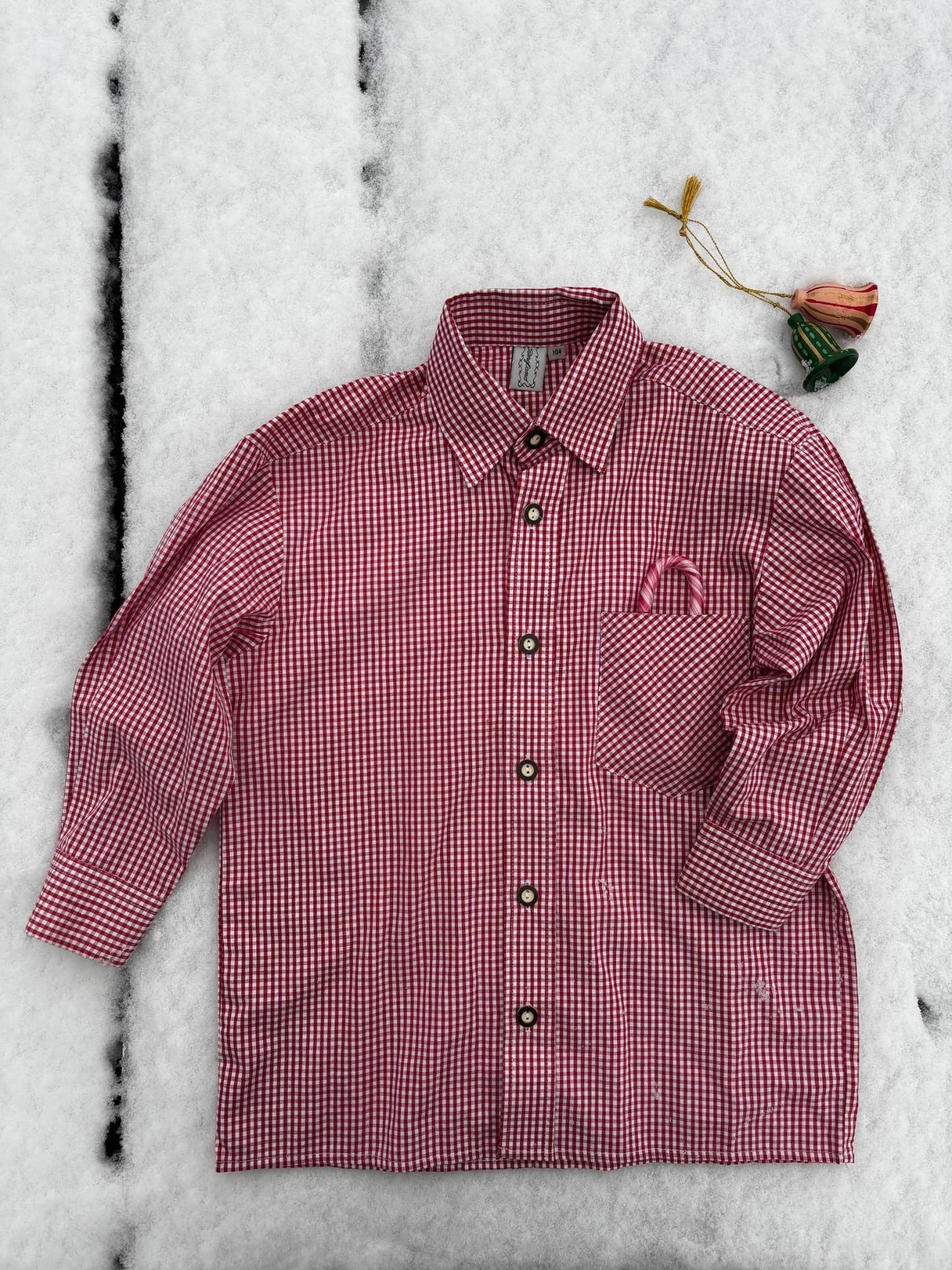 Gingham Cotton Shirt Age 4 Years