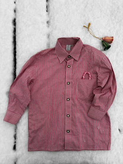 Gingham Cotton Shirt Age 4 Years