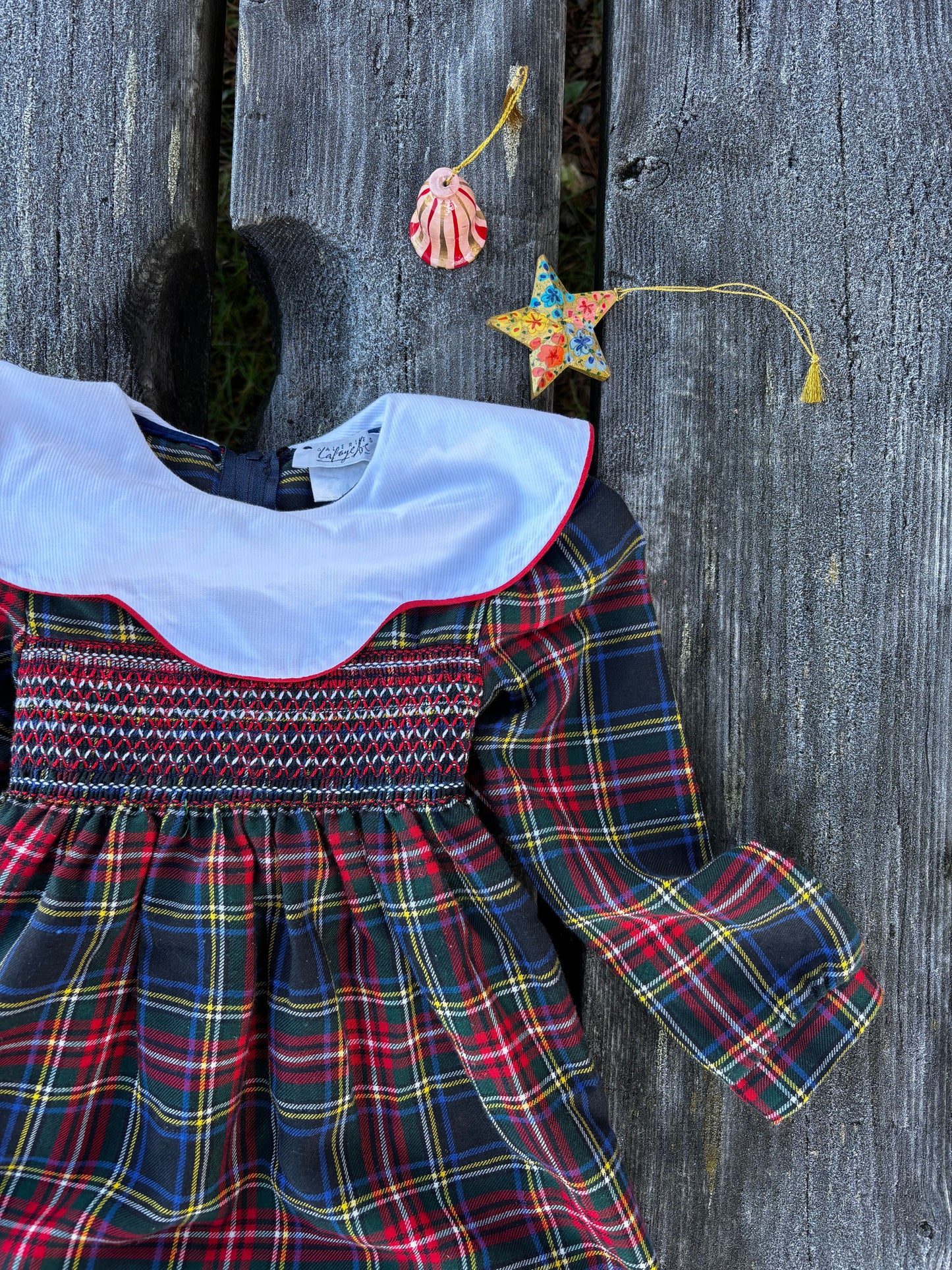 Tartan Christmas Dress Age 2-3 Years