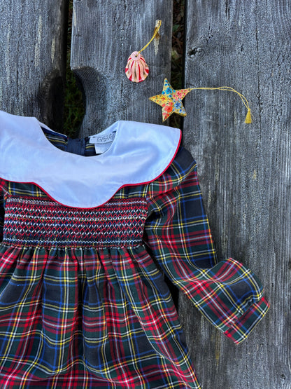 Tartan Christmas Dress Age 2-3 Years