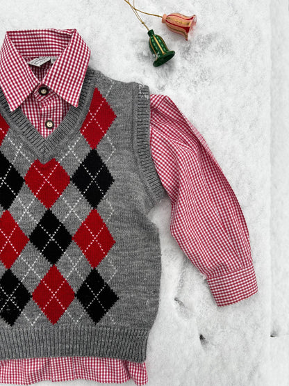 Gingham Cotton Shirt Age 4 Years