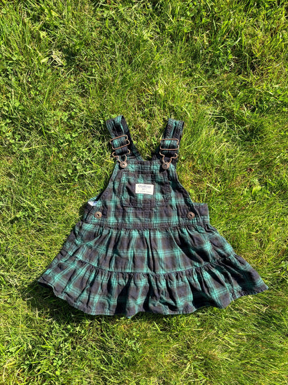 Oshkosh Flannel Dress Age 1 Year