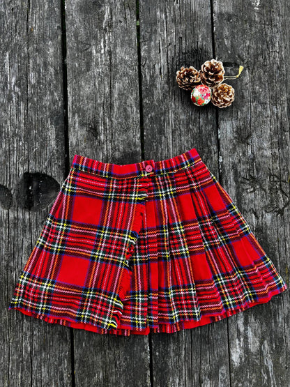 Tartan Wool Skirt Age 5 Years