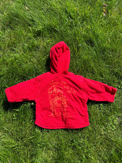 Red Striped Jacket