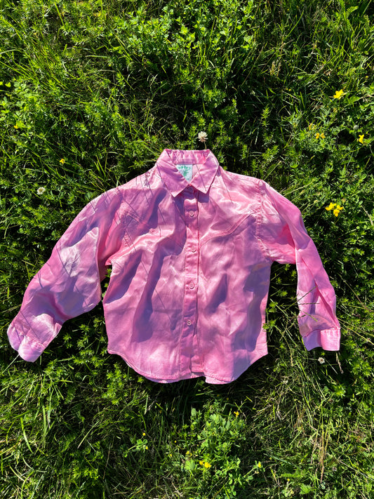 Pink Western Shirt Age 5-6 Years