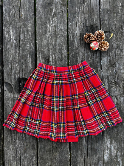 Tartan Wool Skirt Age 5 Years