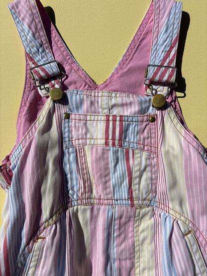 Striped Overalls Age 2-3 Years