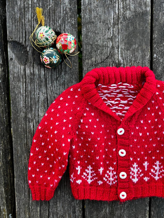 Knitted Christmas Cardigan