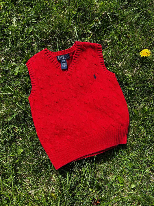 Ralph Lauren Knit Vest Age 4-5 Years